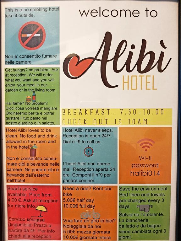 Hotel Alibi Rimini Esterno foto